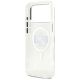 7. Etui Karl Lagerfeld IML Glitter Karl & Choupette Sketch Logo MagSafe do iPhone 17 Pro Max - przezroczyste