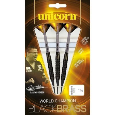 6. Rzutki soft tip Unicorn Black Brass - Gary Anderson 17g:23663