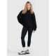 2. Bluza dresowa nierozpinana z kapturem damska 4F 4FRAW25TSWSF2462-20S