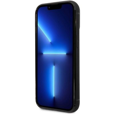 5. Etui BMW Leather Card Slot na iPhone 14 Pro - czarne