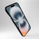 4. Szkło hybrydowe Puro Flexible Glass D3O z czarną ramką do iPhone 16 / iPhone 15 / iPhone 15 Pro