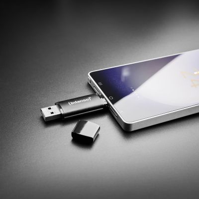 6. Intenso 3544492 pamięć USB 256 GB USB Type-A / USB Type-C 3.2 Gen 1 (3.1 Gen 1) Czarny