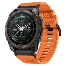 Pasek Tech-Protect Nylon Classic na Garmin Fenix 5X / 5X Plus / 6X / 6X Pro / 7X / 8 / 8 Pro / 9 / 9 Pro (47 mm) - pomarańczowy