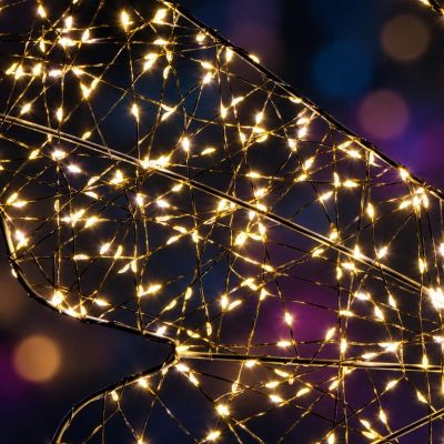 5. FIGURKA DEKORACYJNA MOTYL 600LED 60CM LUCA