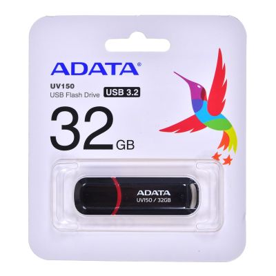 2. Pendrive ADATA UV150 AUV150-32G-RBK (32GB; USB 3.0; kolor czarny)