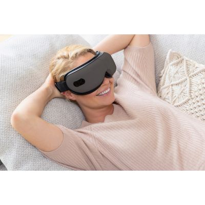 3. Masażer oczu Medisana EM 150 5 programów masażu | funkcja ogrzewania | Bluetooth | 40 x 210 x 100 mm