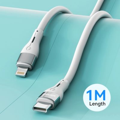 6. Kabel Wozinsky WSTCL1 Lightning / USB-C PD 27W 1 m - biały