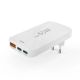 2. Ładowarka Hama GaN 65W 2x USB-C 1x USB-A składana - biała