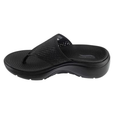 2. Skechers Go Walk Arch Fit 2.0 Sandal - Carrie 140861-BBK Czarne 36