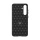 2. Etui do Carbon Case Samsung Galaxy S24+ elastyczny silikonowy karbonowy pokrowiec - czarny