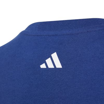 10. Koszulka dla dzieci adidas Codes Collegiate Graphic Tee granatowa JL6138