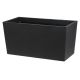 FLOWERPOT THERMO PATIO D76 BLACK