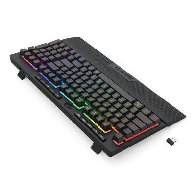 7. REDRAGON K515RGB-PRO klawiatura USB + RF Wireless + Bluetooth Czarny