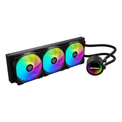 16. GENESIS CHŁODZENIE WODNE HYDRIA 360 ARGB CZARNE