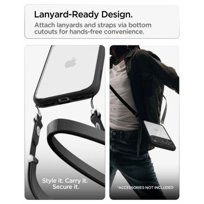 12. Etui Spigen Ultra Hybrid na iPhone 18 Pro / 17 Pro - czarne matowe