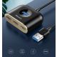8. HUB Baseus Square USB-A do 1x USB-A 3.2 Gen 1 / 3x USB 2.0 z kablem 1m - czarny