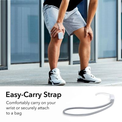 6. ESR Orbit Halolock z MagSafe na Apple AirPods Pro 1 / 2 - białe