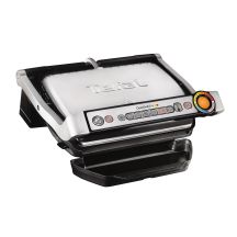 Grill Tefal OptiGrill GC712D34 (stołowy-zamknięty; 2000W; kolor inox)