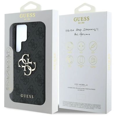 8. Etui Guess Big 4G Logo Classic Logo do Samsung Galaxy S25 Ultra czarny