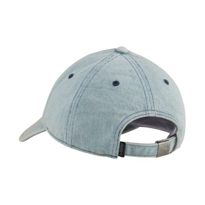 3. Czapka z daszkiem Puma Wardrobe Ess Matal Dad niebieska 25968 07