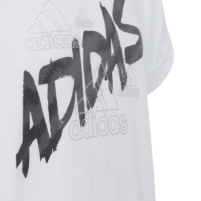 8. Koszulka adidas Dance Knotted Tee Jr HR5818