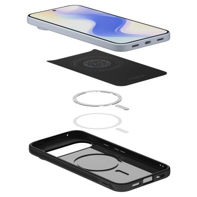 10. Etui Spigen Liquid Air Mag MagSafe na Google Pixel 10 / 10 Pro - czarny mat