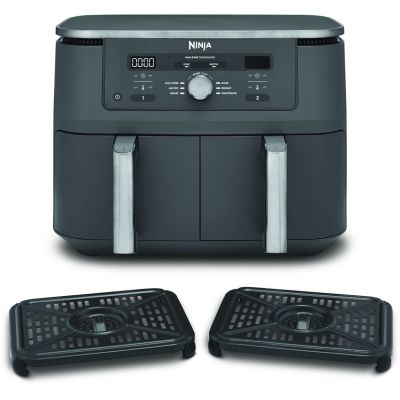 17. Ninja DZ400EU frytkownica Podwójny 9,5 l Autonomiczny 2470 W Frytkownica na gorące powietrze Szary