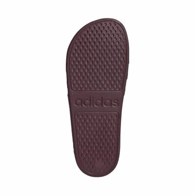 6. Klapki adidas Adilette Aqua bordowe KJ7353