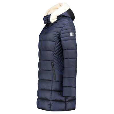 4. Parka damska Geographical Norway CARENNE NAVY DB LADY 0116 (WZ5512F/GN-NAVY)