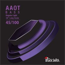 BlackSmith EAAEB-45100-4 - struny do gitary basowej 45-100, 4-strunowej, skala 34”