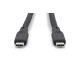 5. Digitus Kabel silikonowy USB, USB4 wersja 2.0, USB 80 Gb/s, 0,5 m, czarny