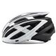 5. Kask rowerowy MTB Wozinsky z odpinanym daszkiem i tylną lampką USB 57-62 cm - czarno-biały