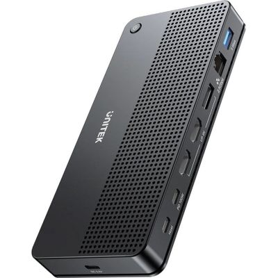 3. Stacja dokująca Unitek D1104A01 13w1 MST HDMI DP 8K PD 100W
