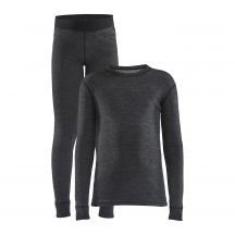 Dziecięcy Zestaw bielizny termoaktywnej CORE WOOL MERINO SET JR