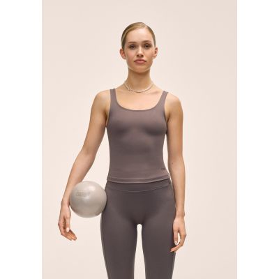 Koszulka damska CASALL Scoop Tank kolor szary