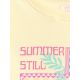 5. T-shirt regular z nadrukiem dziewczęcy 4F 4FJRSS26TTSHF4418-73S