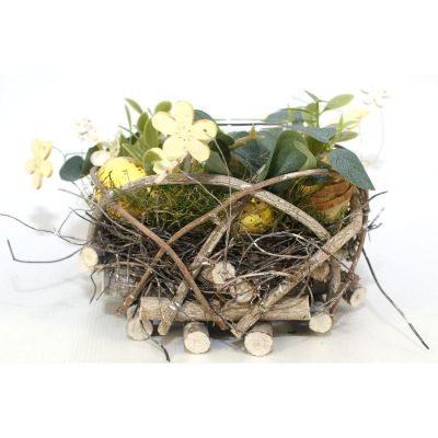 9. ŚWIECZNIK DEKORACYJNY ŻÓŁTY 16CM NA TEA LIGHT