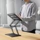 13. Podstawka pod laptopa, tablet Wozinsky WRS-CPY75DSB aluminiowa + Gratis! podstawka do smartfona - czarna