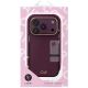5. Etui UNIQ Coehl Mirelle Magnetic Charging na iPhone 18 Pro / 17 Pro - bordowe