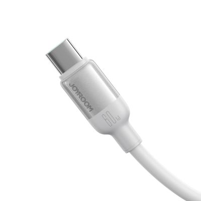 5. Joyroom S-A62 Lively Series 3A Fast Charging Data Cable (USB-A to Type-C) 1.2m-White
