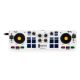 Hercules DJControl Control MIX Bluetooth Pour Smartphone et tablettes Android e 2 kan. Czarny, Biały, Żółty
