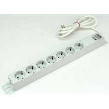 Rittal DK7240.210 Biały 7 x gniazdo sieciowe 250 V 2 m