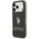 2. Etui US Polo DH and Bottom Stripe Logo MagSafe na iPhone 17 Pro - czarne