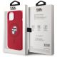 8. Etui Karl Lagerfeld Silicone Karl&Choupette Heads Ring MagSafe na iPhone 15 - czerwone