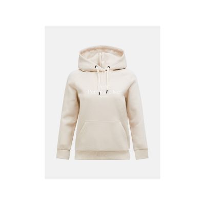 Bluza damska PEAK PERFORMANCE W Original Hood kolor beżowy