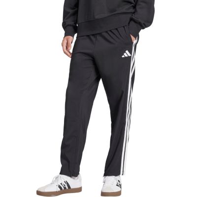 Spodnie męskie adidas Essentials 3-Stripes Stanford Open Hem czarne JC8491