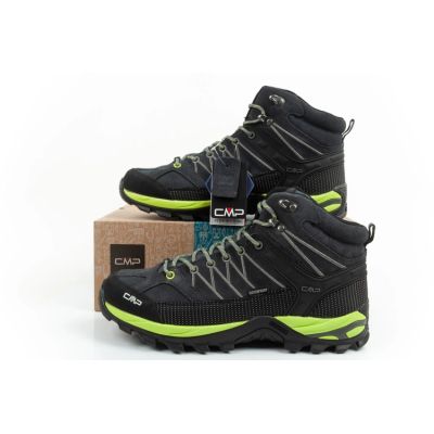 10. CMP Rigel buty męskie trekkingowe trwałe wodoodporne szare