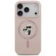 3. Etui Karl Lagerfeld Silicone Karl&Choupette Ring MagSafe na iPhone 18 Pro / 17 Pro - czarne