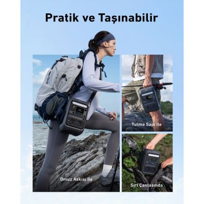 4. Przenośna stacja zasilania Anker Solix C300X 288Wh 300W