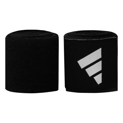11. Bandaże bokserskie Adidas IBA czarne 5,7cm x 3,5m ADIBP031S